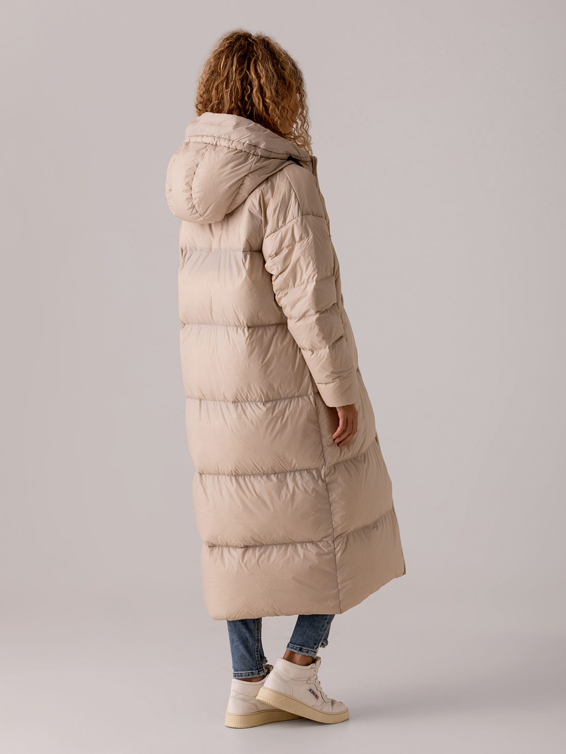 Detailansicht von Langer Daunenmantel von BOMBOOGIE