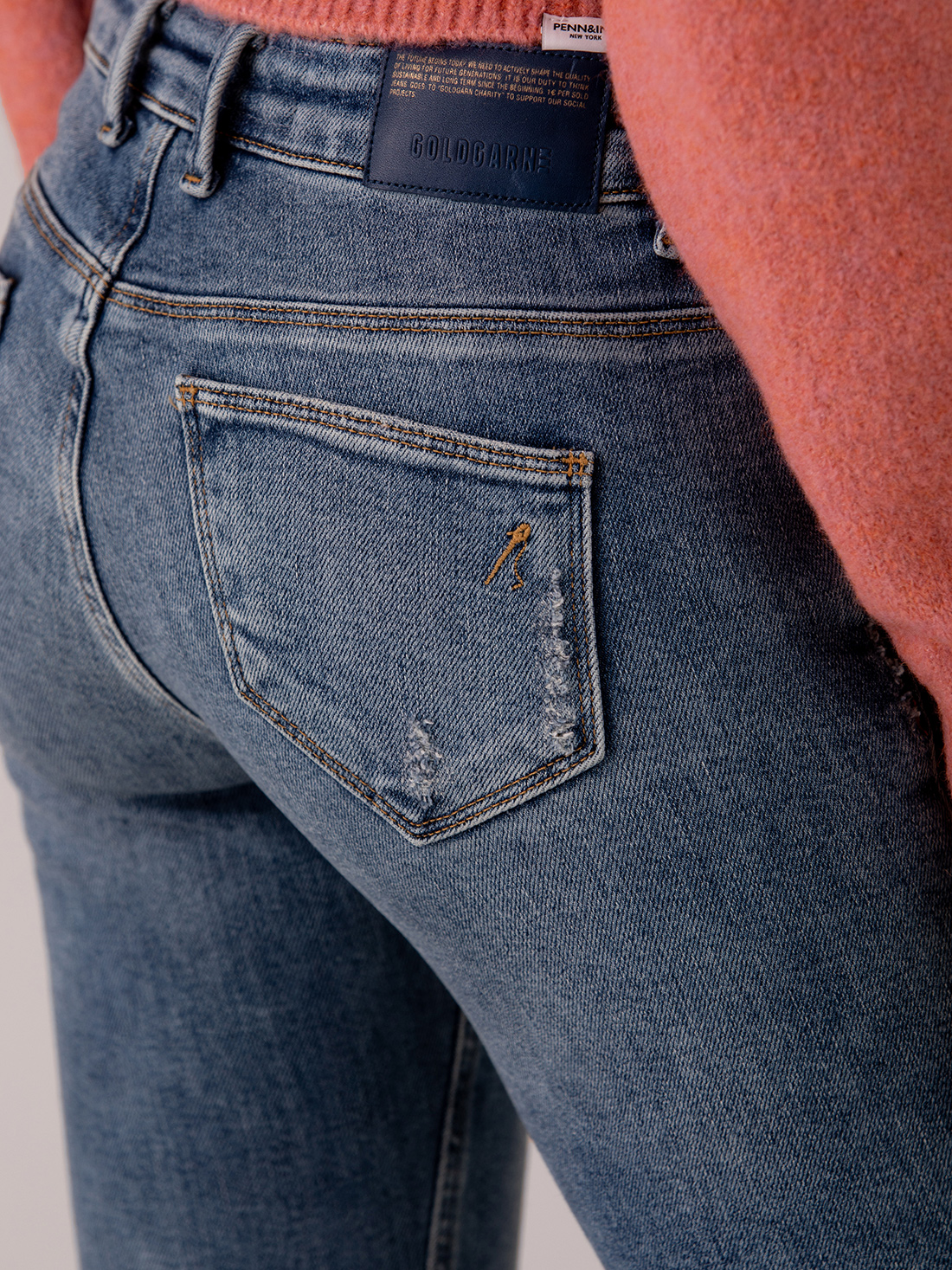 Detailansicht von Skinny Jeans von GOLDGARN