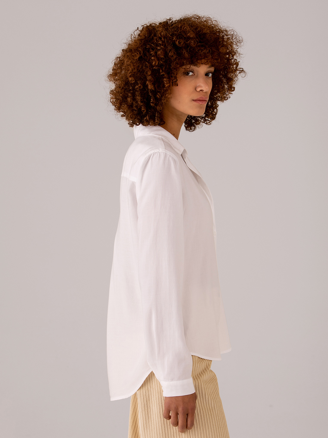 Detailansicht von Hemdbluse von BELLA DAHL