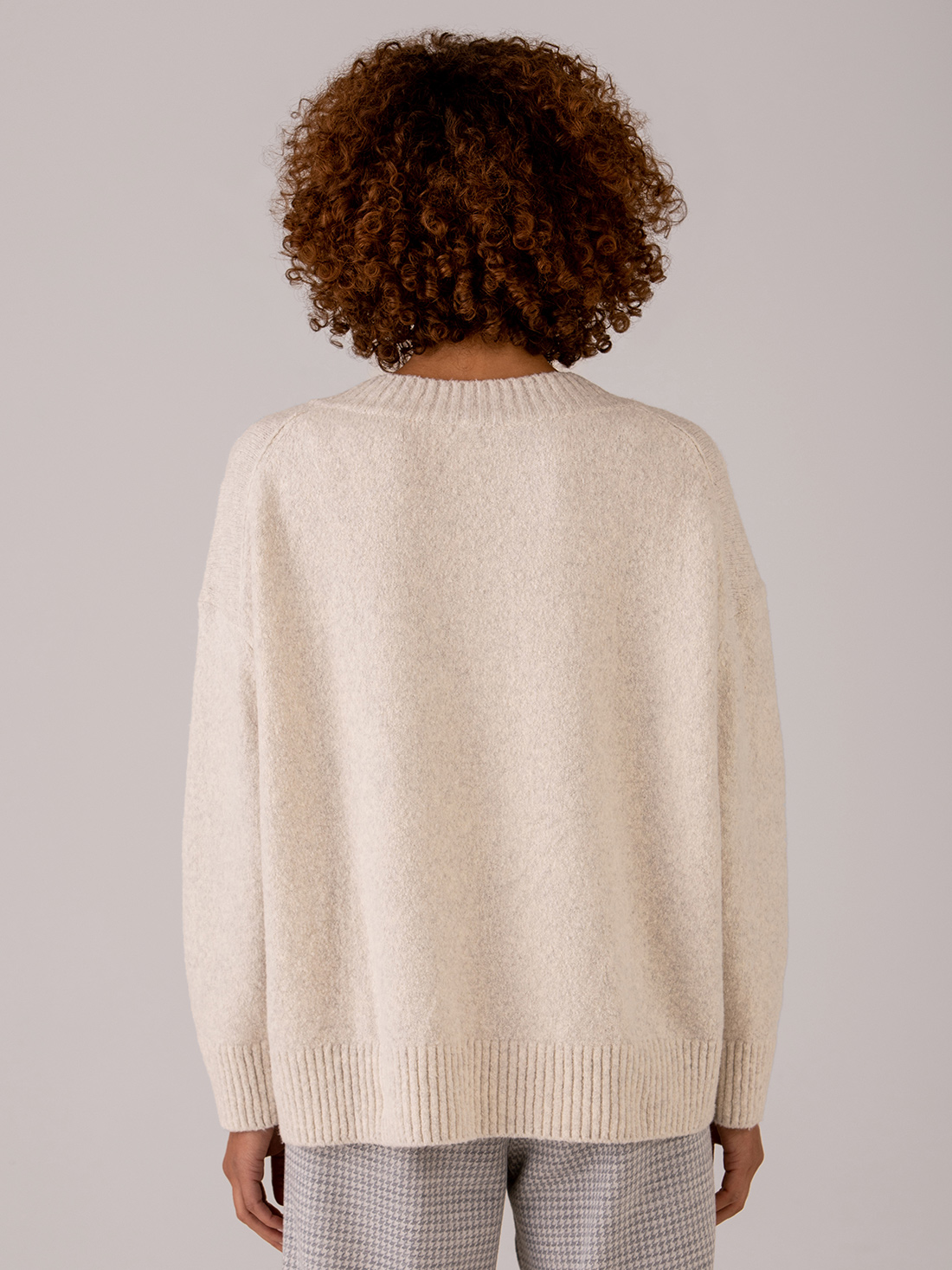 Detailansicht von Oversize Pullover aus Baumwolle von BETTER RICH