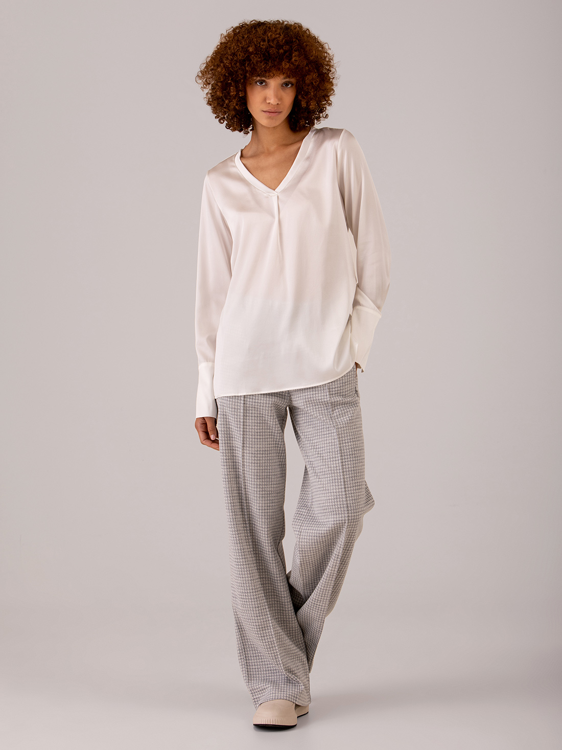 Detailansicht von Seidenbluse von DANIELS