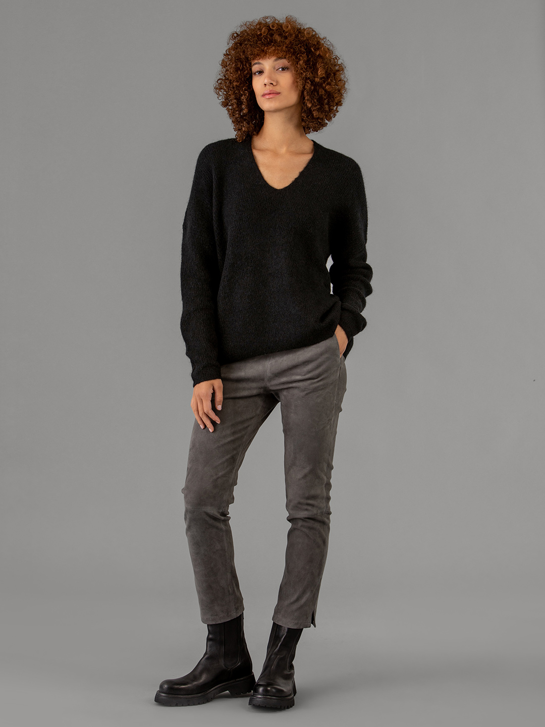 Detailansicht von Oversized Pullover von MOS MOSH