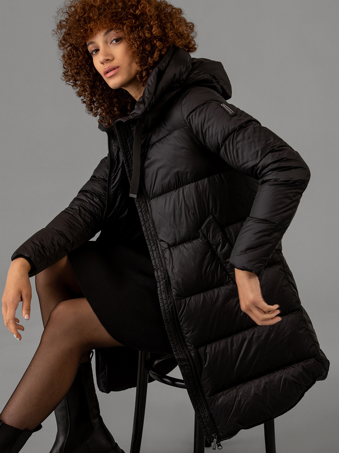 Detailansicht von Daunenjacke von BOMBOOGIE