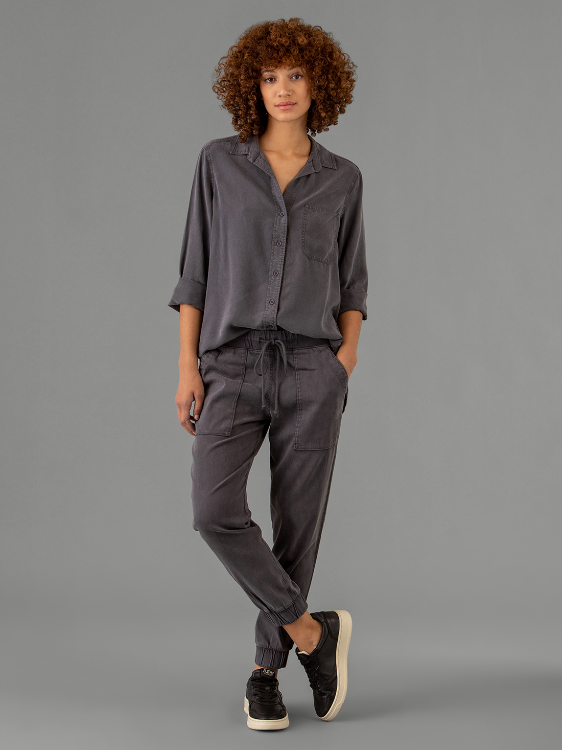 Detailansicht von Hemdbluse von BELLA DAHL