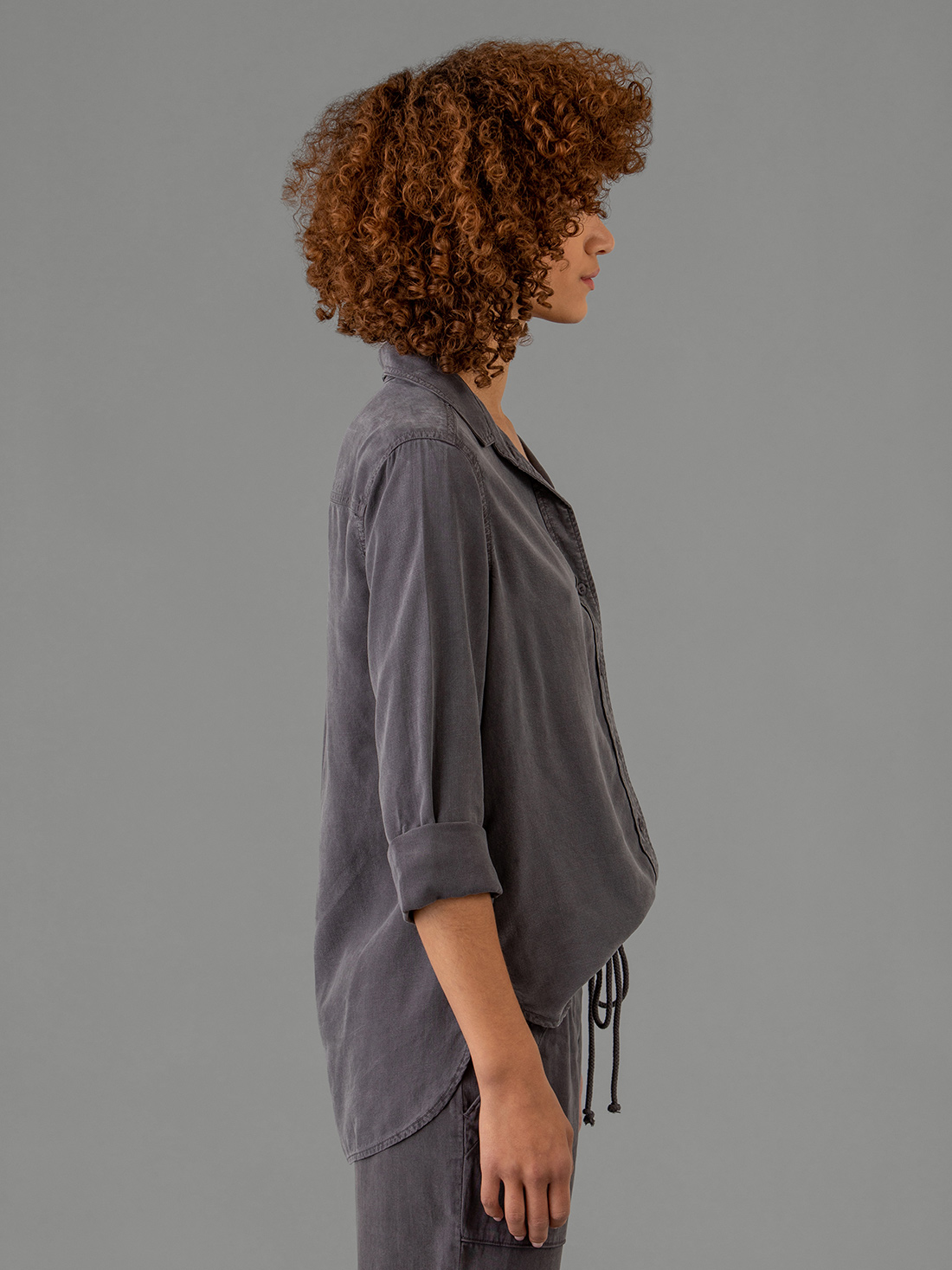 Detailansicht von Hemdbluse von BELLA DAHL