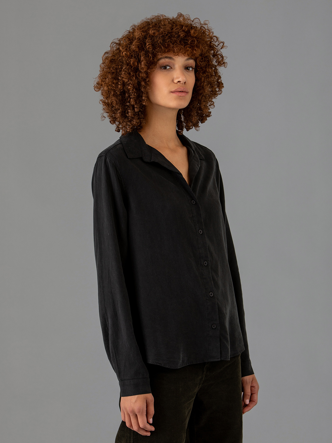 Detailansicht von Hemdbluse von BELLA DAHL