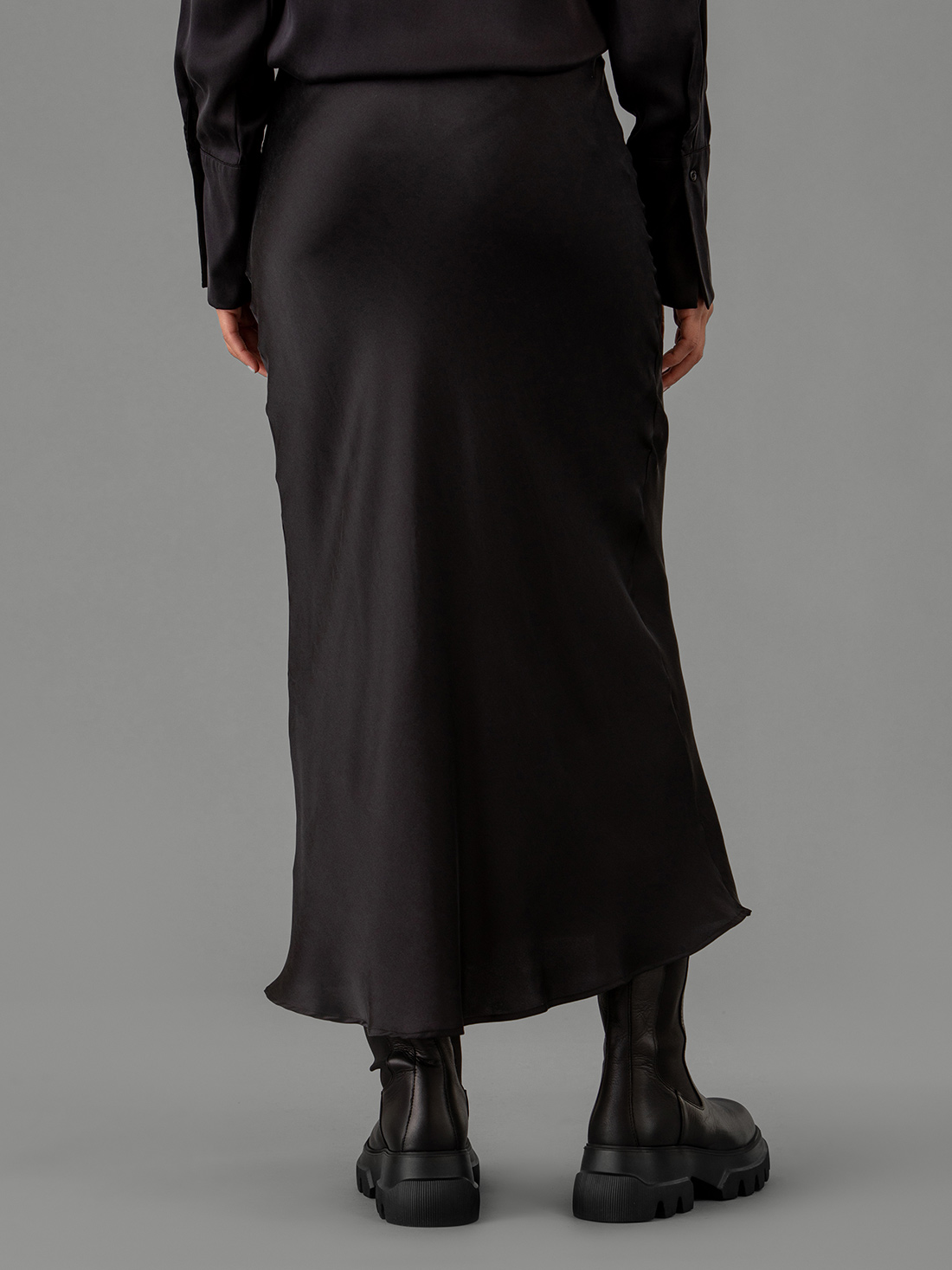 Detailansicht von Maxi-Rock aus Seide von DANIELS