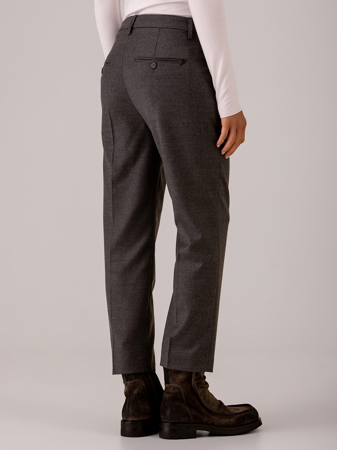 Detailansicht von Hose aus Schurwolle von DONDUP