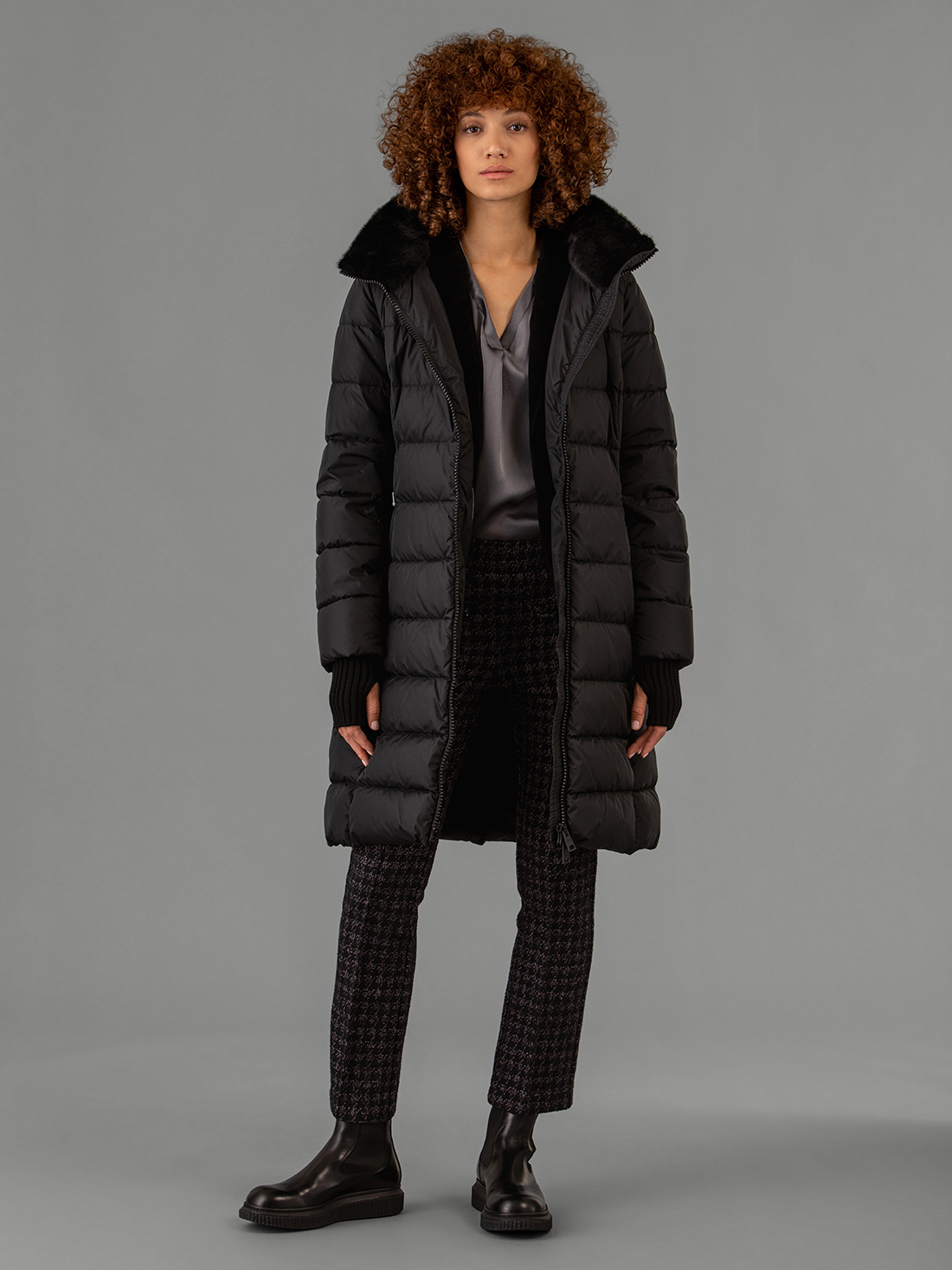 Detailansicht von Daunenmantel von HERNO