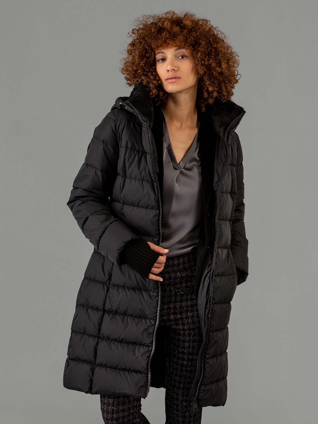 Detailansicht von Daunenmantel von HERNO