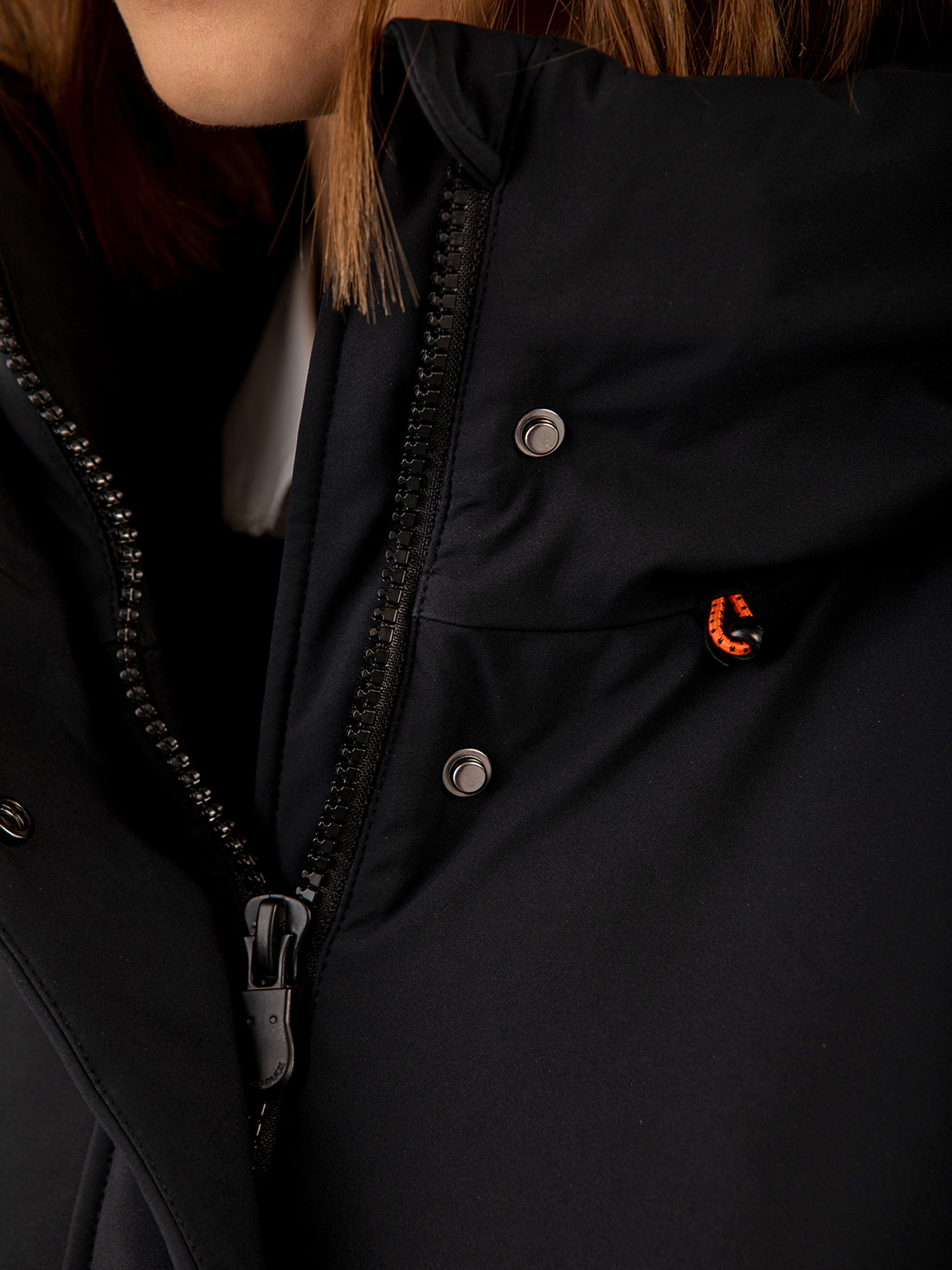 Detailansicht von Steppmantel von SAVE THE DUCK