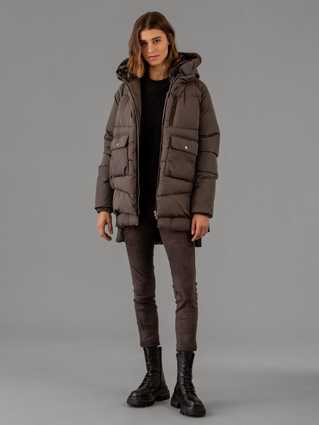 Detailansicht von Steppjacke von EMBASSY