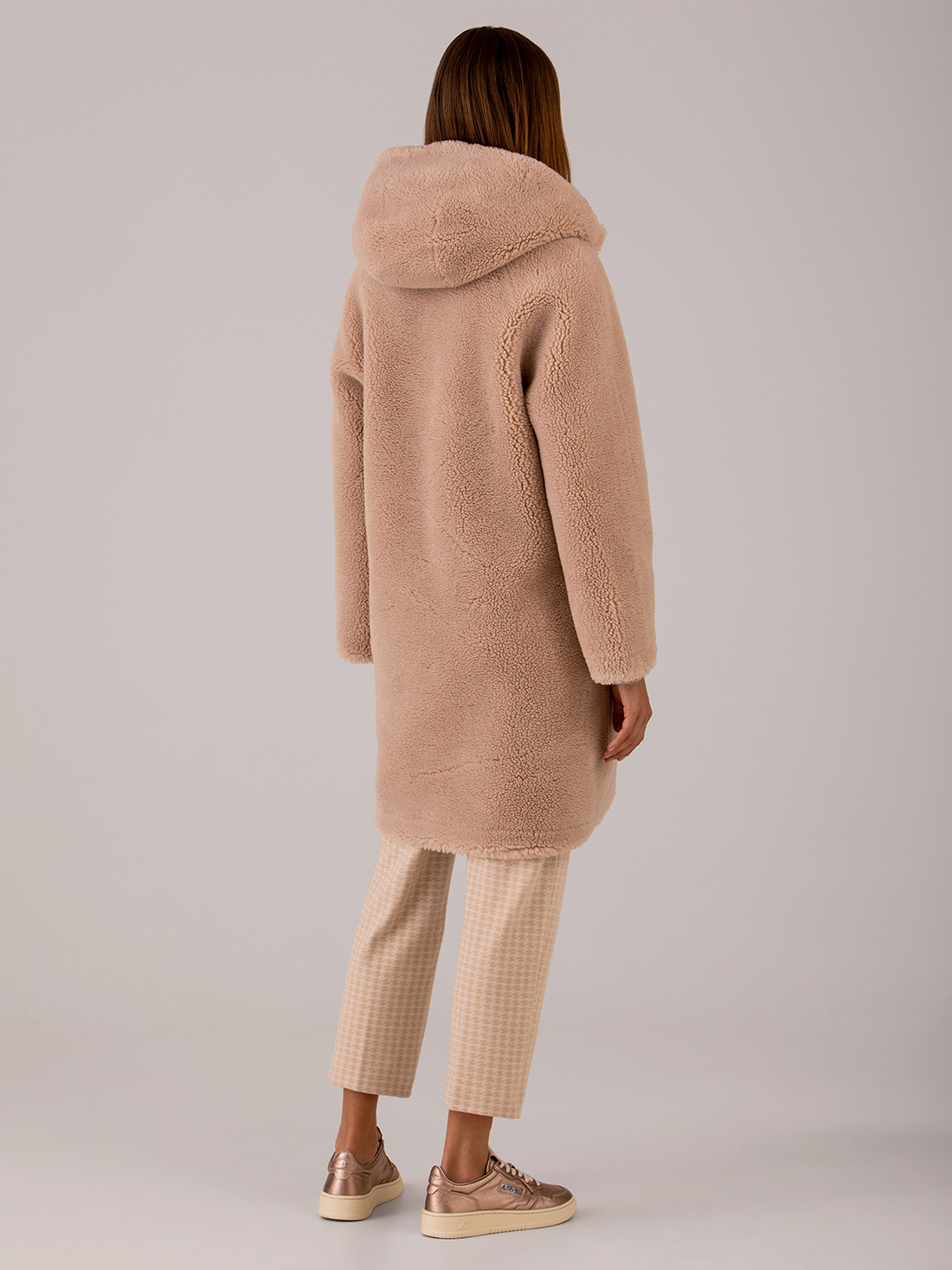 Detailansicht von Wendbarer Teddy-Mantel von ARMA