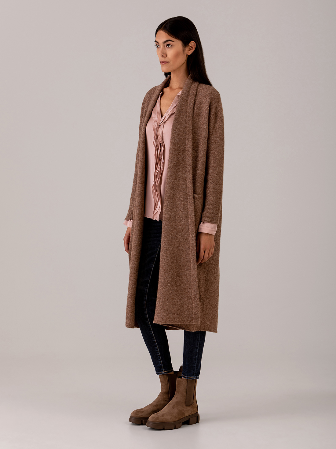 Detailansicht von Langer Cardigan von JC SOPHIE