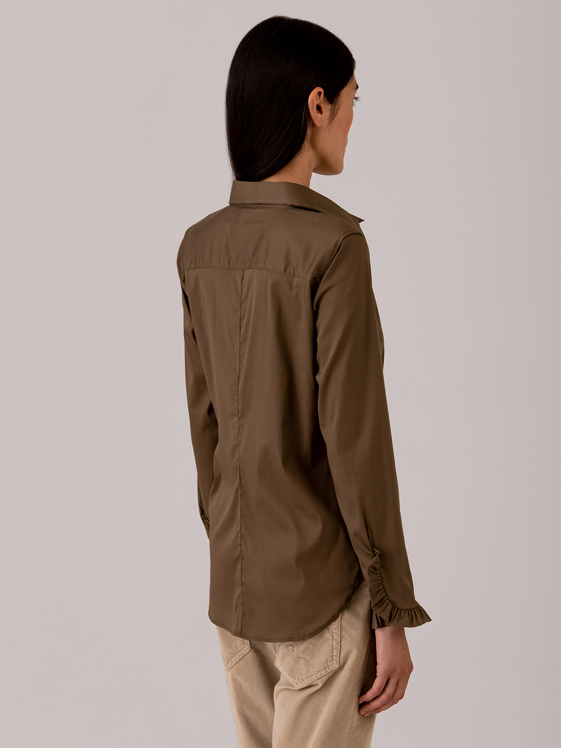 Detailansicht von Bluse aus Baumwolle von MOS MOSH