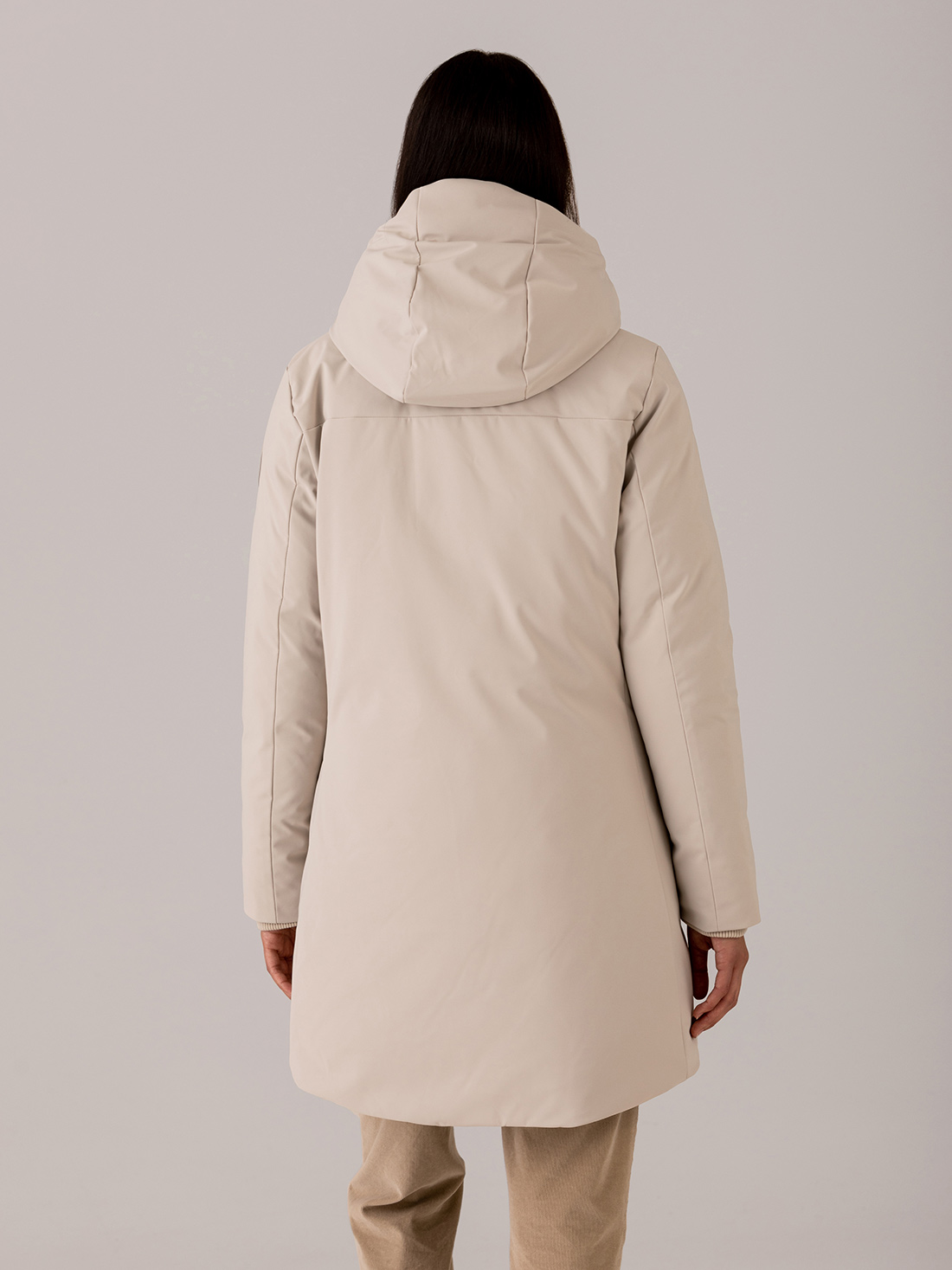 Detailansicht von Steppmantel von SAVE THE DUCK