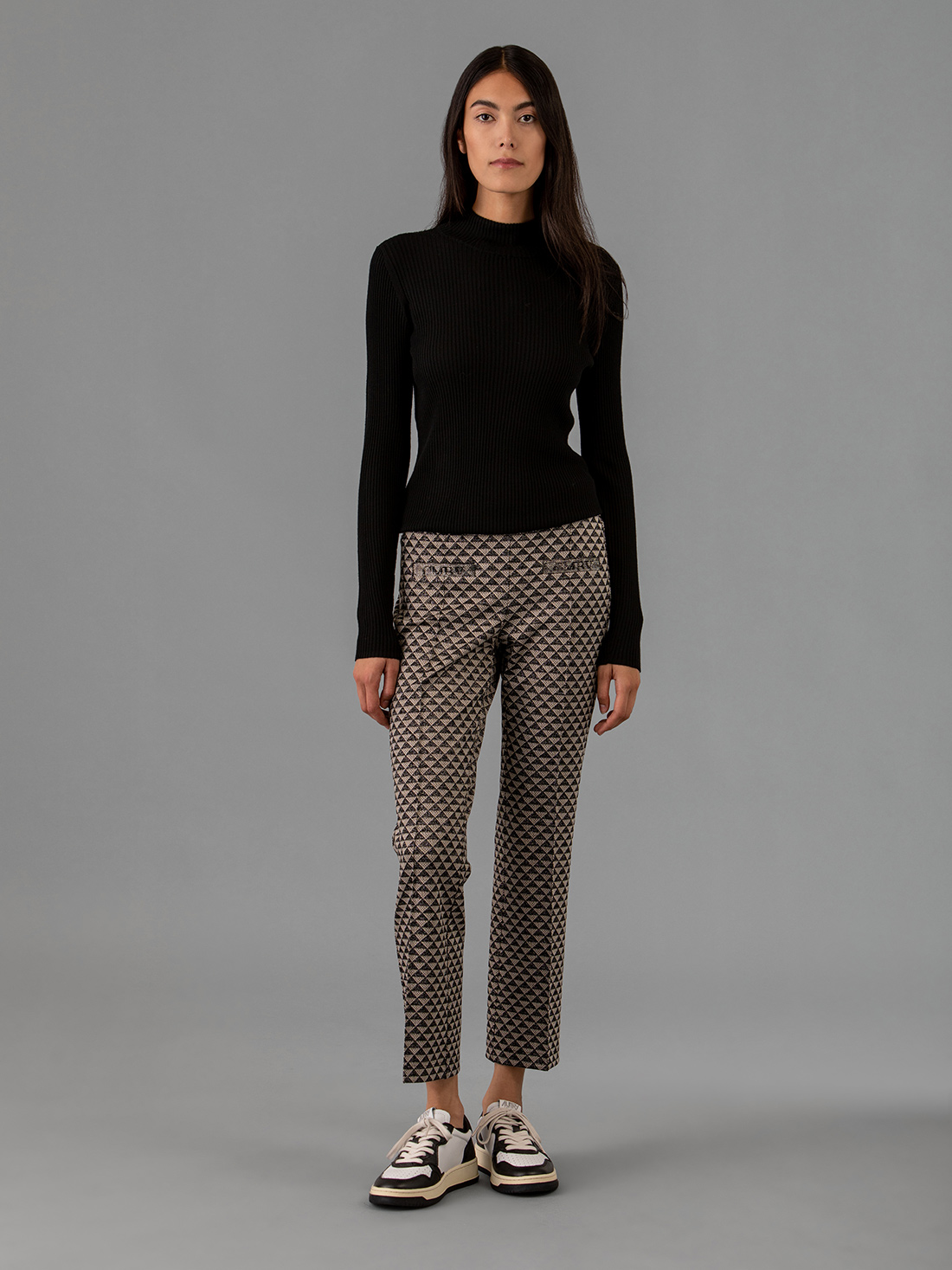 Detailansicht von Gemusterte Hose von CAMBIO