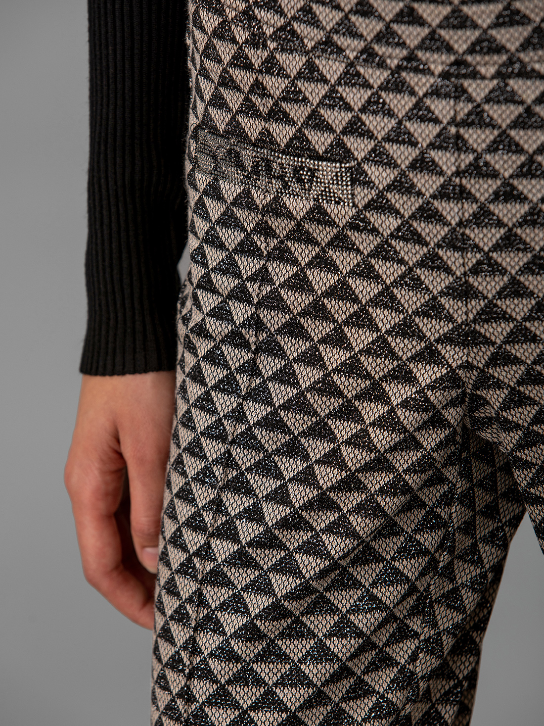 Detailansicht von Gemusterte Hose von CAMBIO