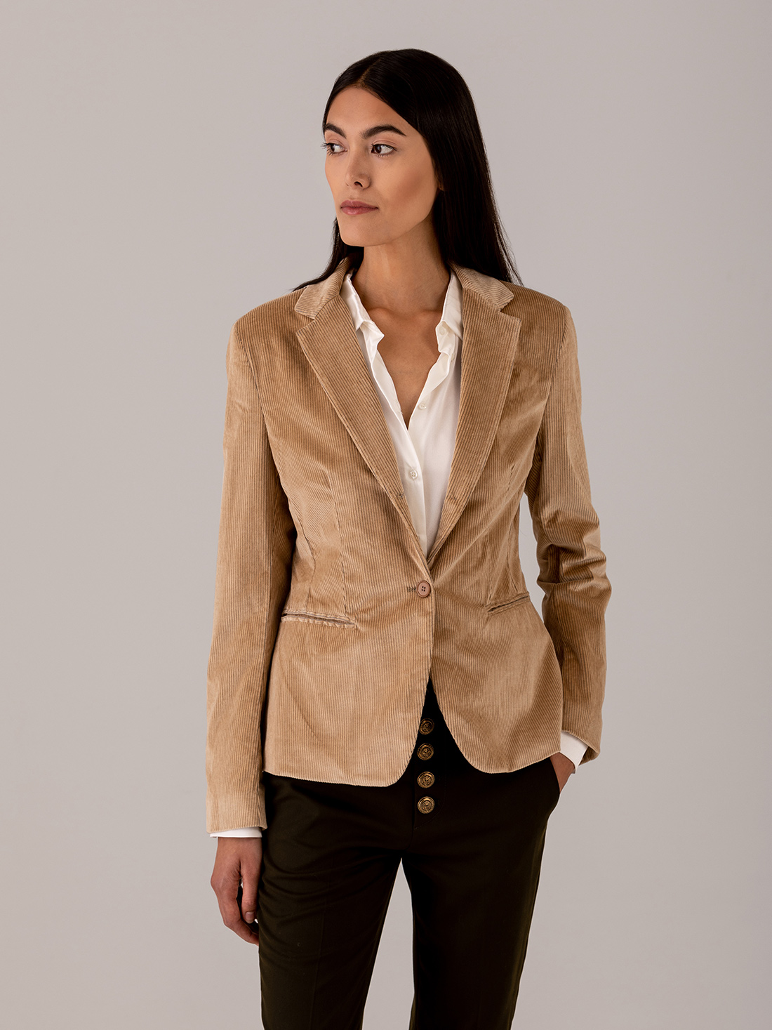 Detailansicht von Cordblazer von DONDUP