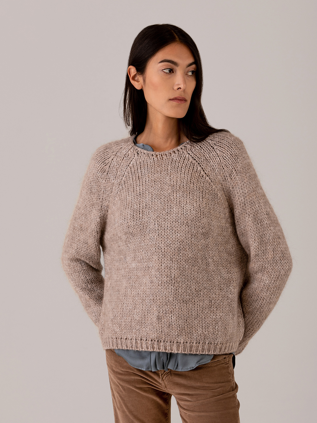 Detailansicht von Pullover von SIBIN LINNEBJERG