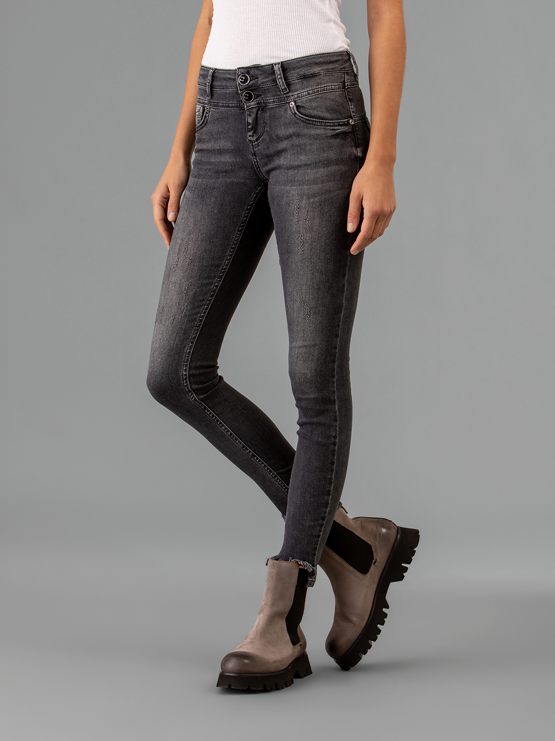 Detailansicht von Skinny Jeans von ZHRILL