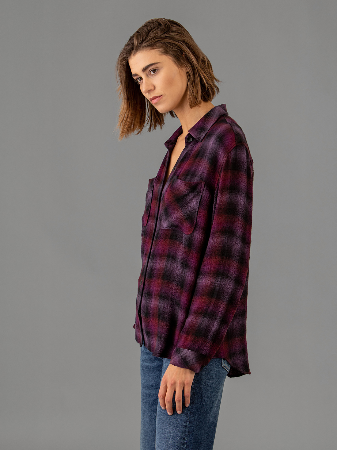 Detailansicht von Oversize Bluse von BELLA DAHL