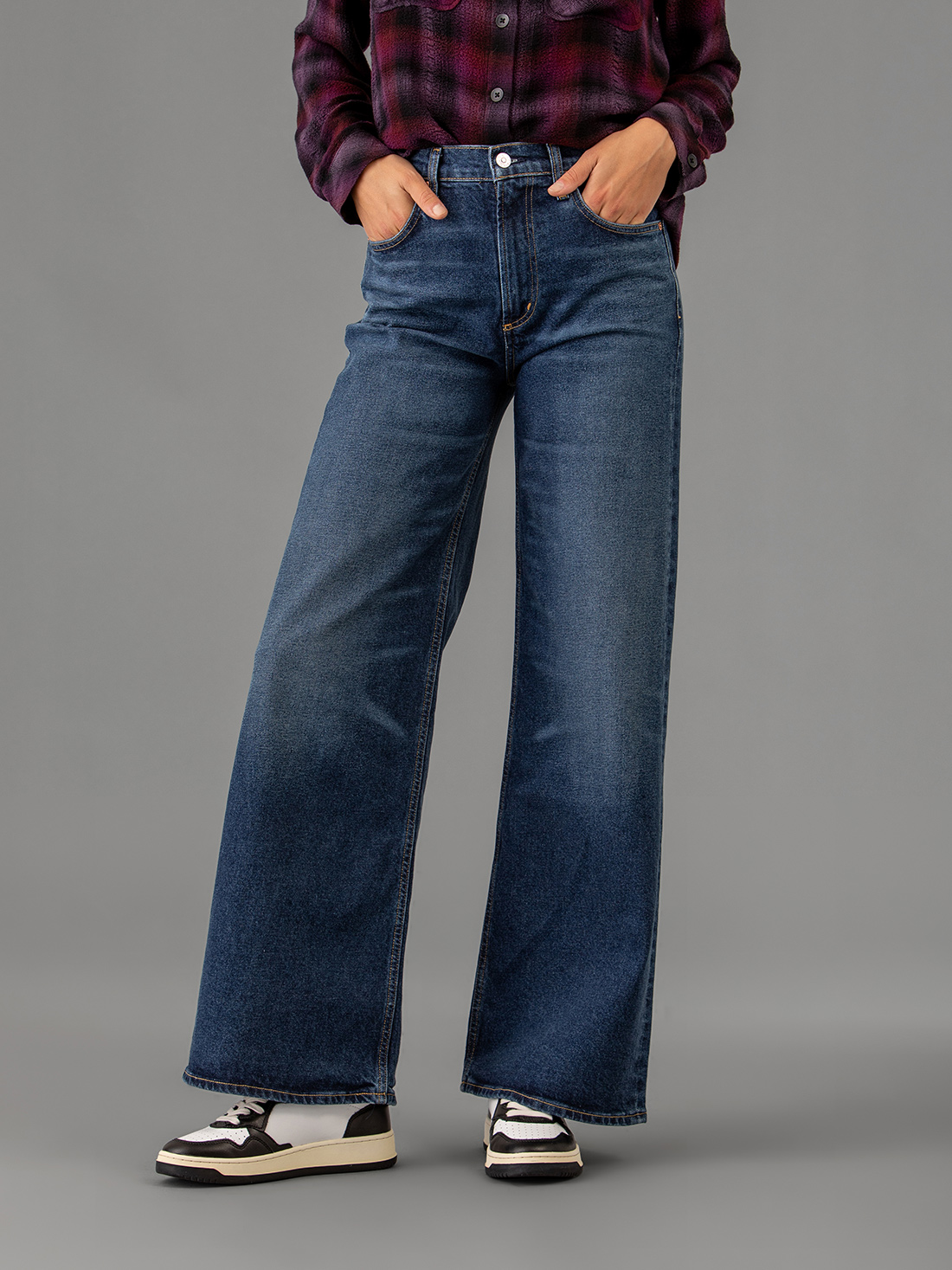 Detailansicht von Wide Leg Jeans von CITIZENS OF HUMANITY