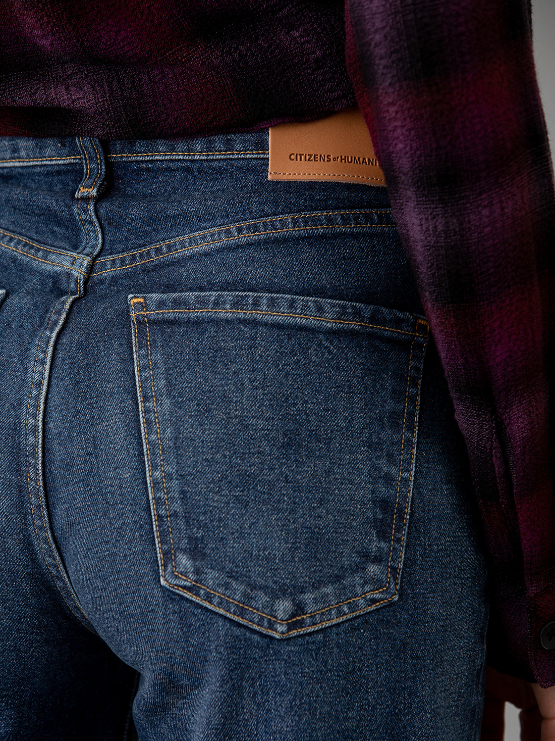 Detailansicht von Wide Leg Jeans von CITIZENS OF HUMANITY