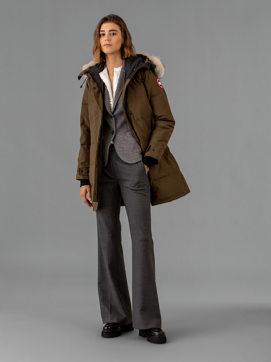 Detailansicht von Daunenparka von CANADA GOOSE