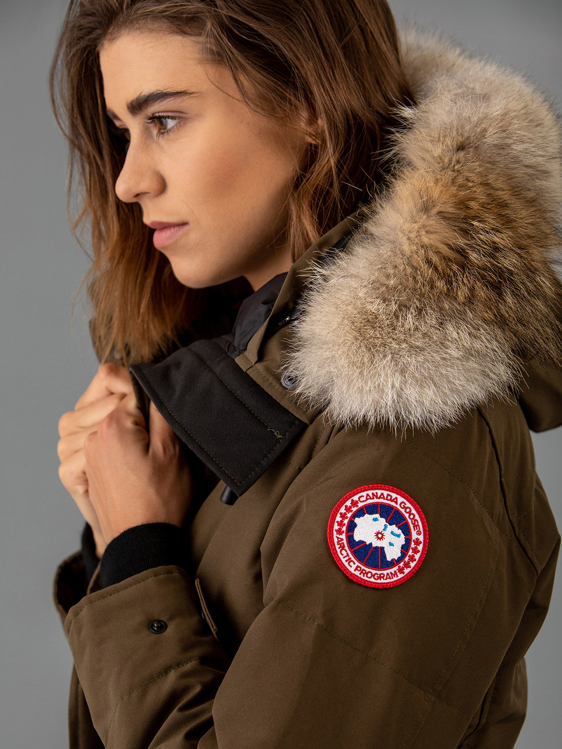 Detailansicht von Daunenparka von CANADA GOOSE