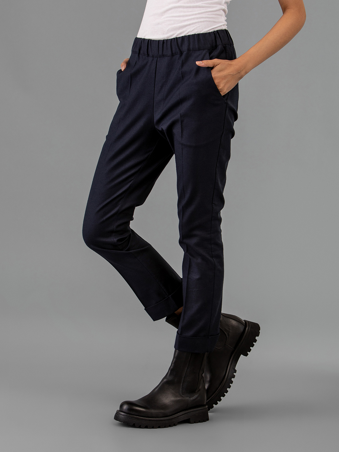 Detailansicht von Hose aus Baumwolle von LIS LAREIDA