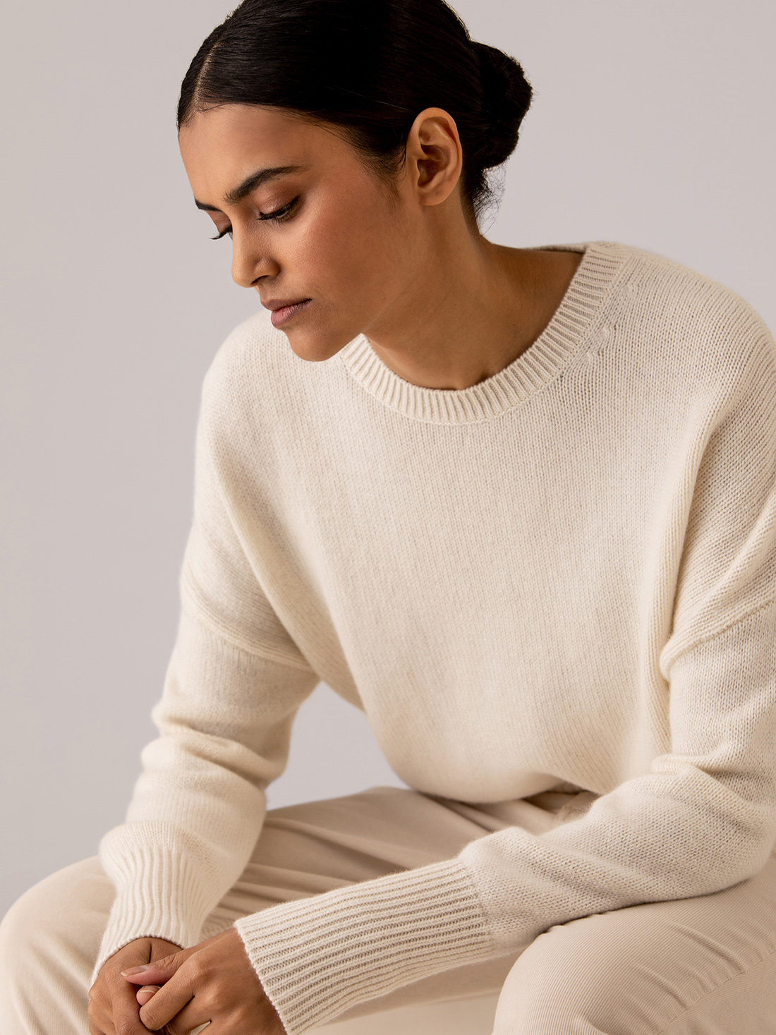 Detailansicht von Pullover aus Cashmere von LISA YANG