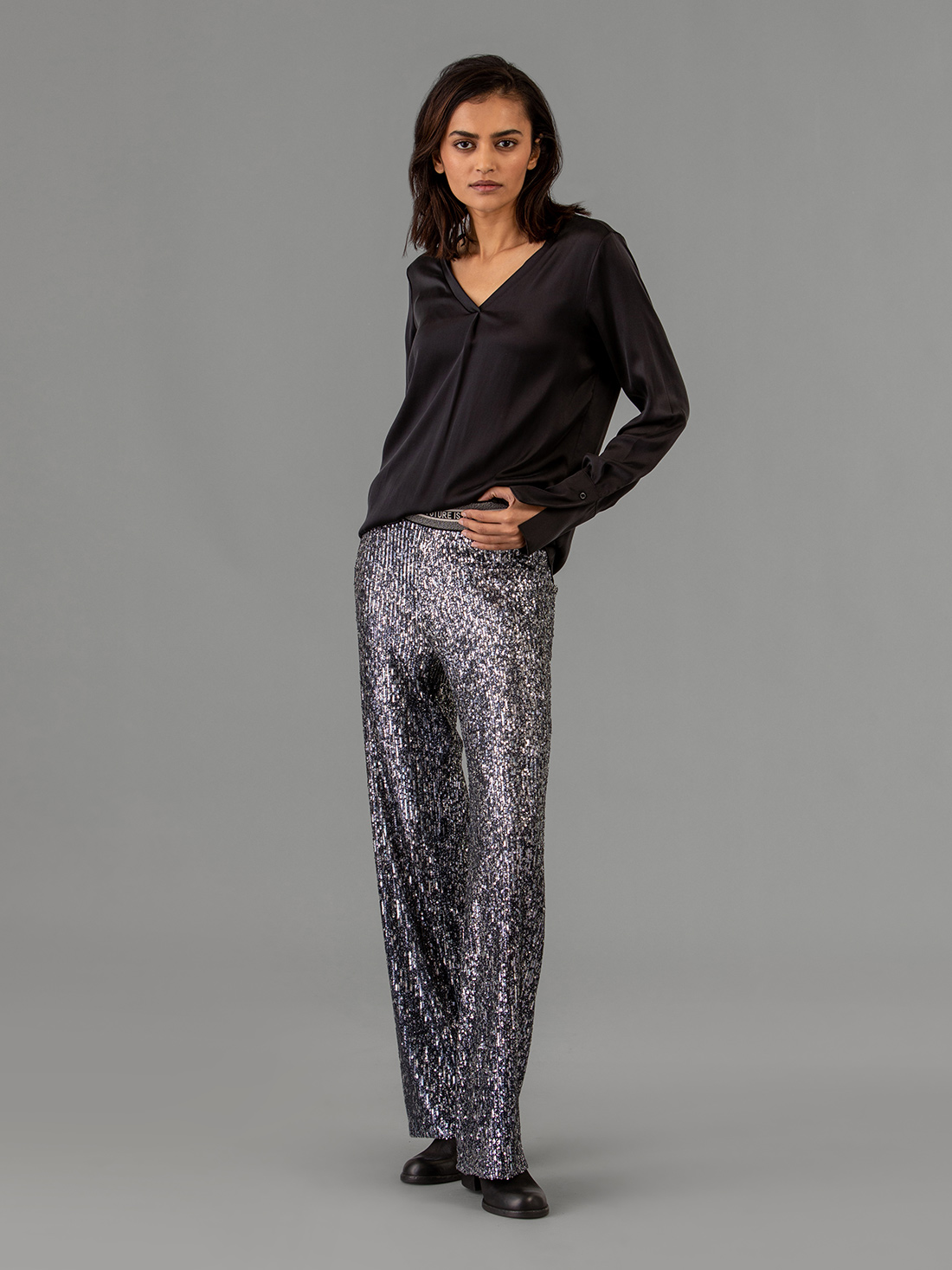 Detailansicht von Weite Hose von CAMBIO