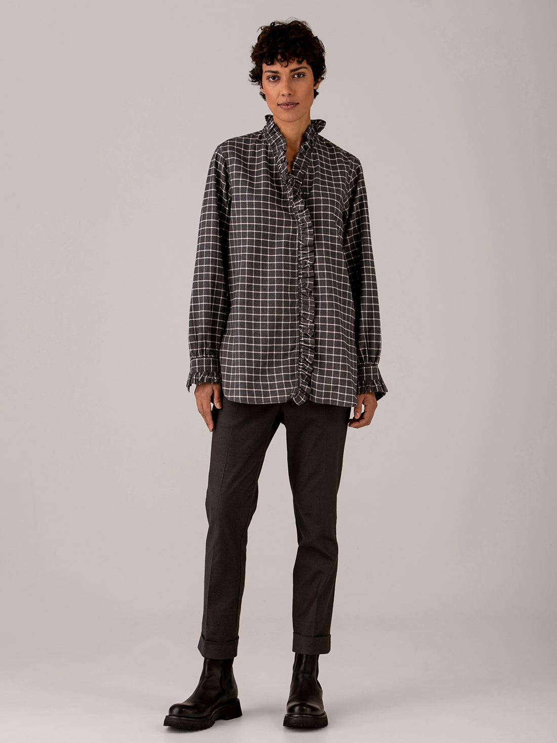 Detailansicht von Hose aus Baumwolle von LIS LAREIDA