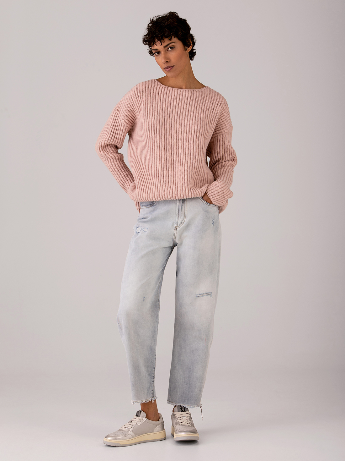 Detailansicht von Rippstrickpullover von ARMEDANGELS