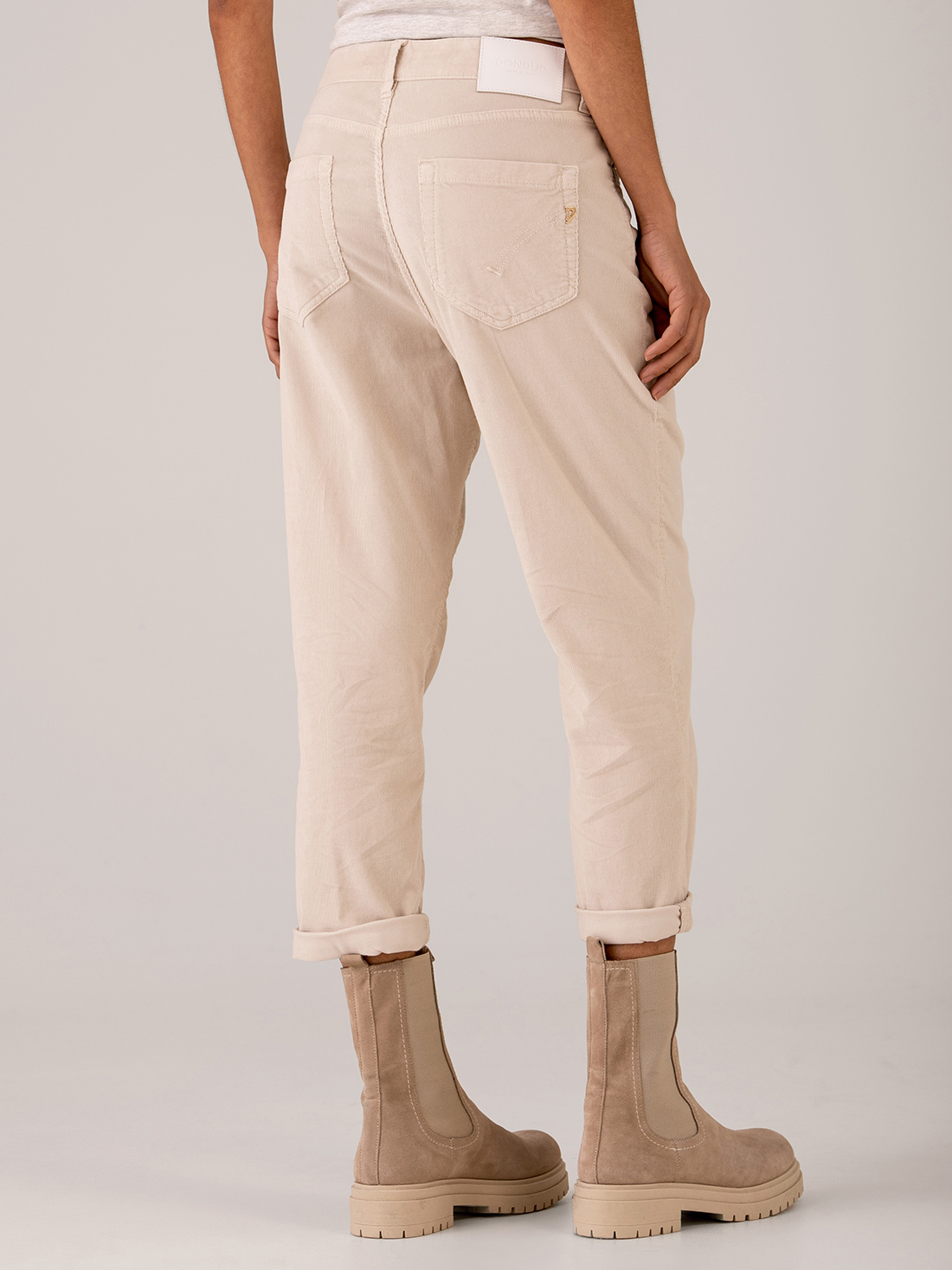 Detailansicht von Lässige Hose aus Cord von DONDUP