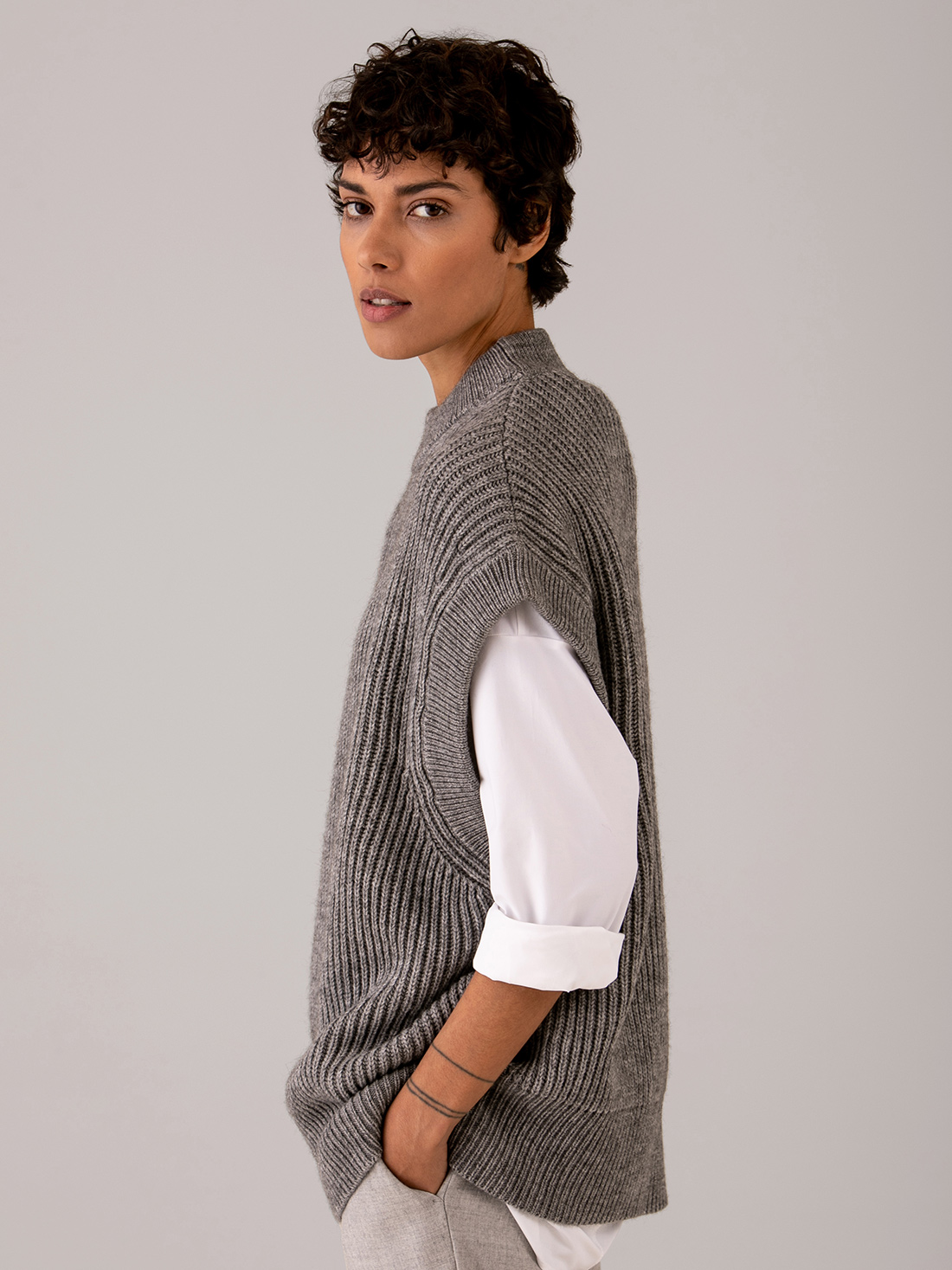 Detailansicht von Pullunder von DRYKORN