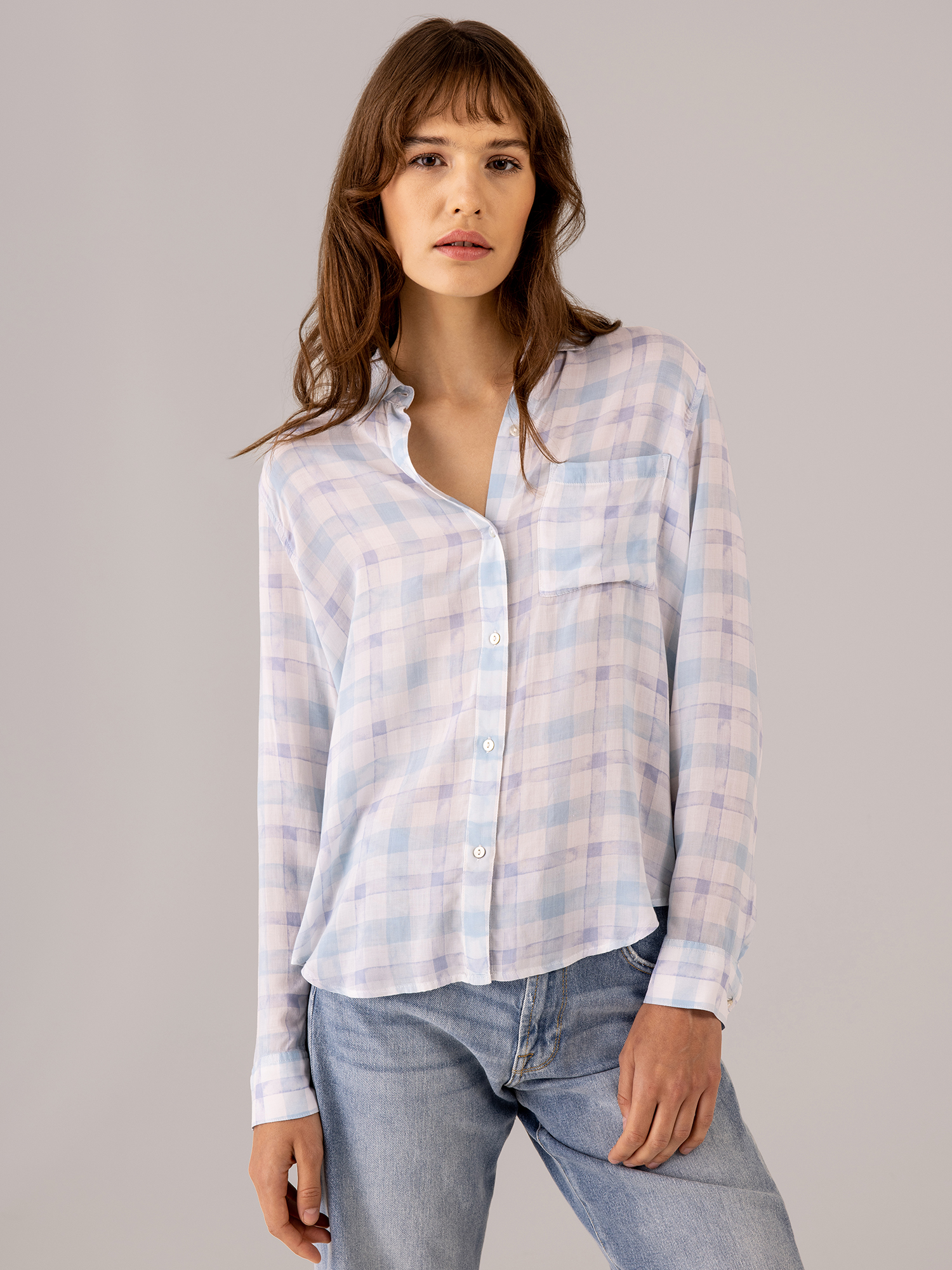 Detailansicht von Karierte Bluse von RAILS