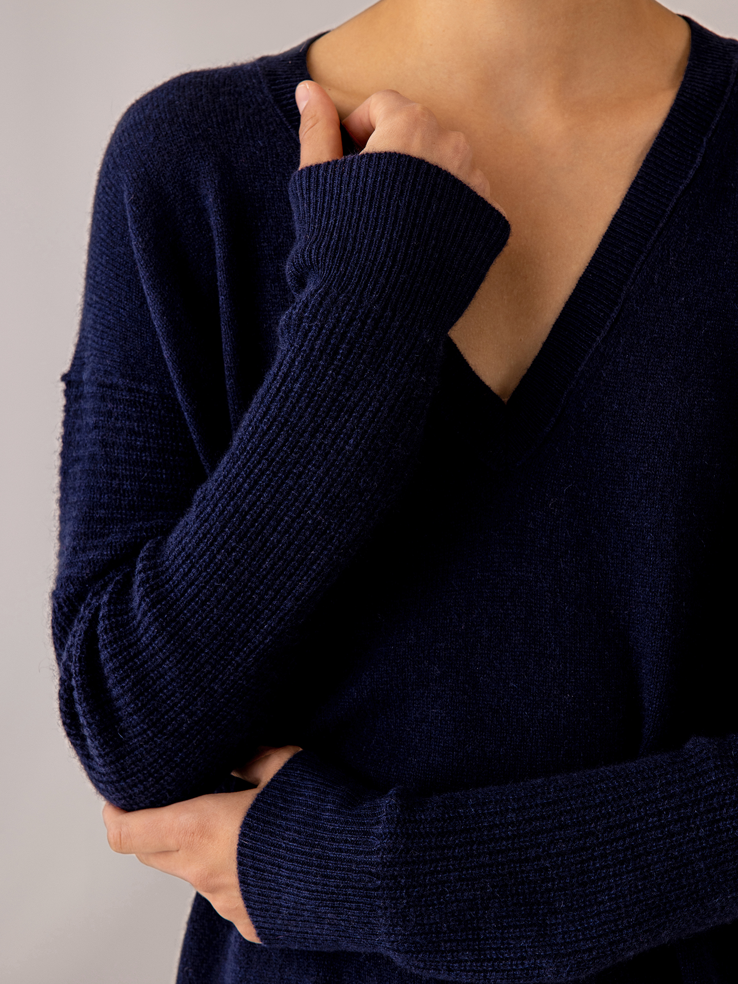 Detailansicht von Oversized Pullover von 360 CASHMERE
