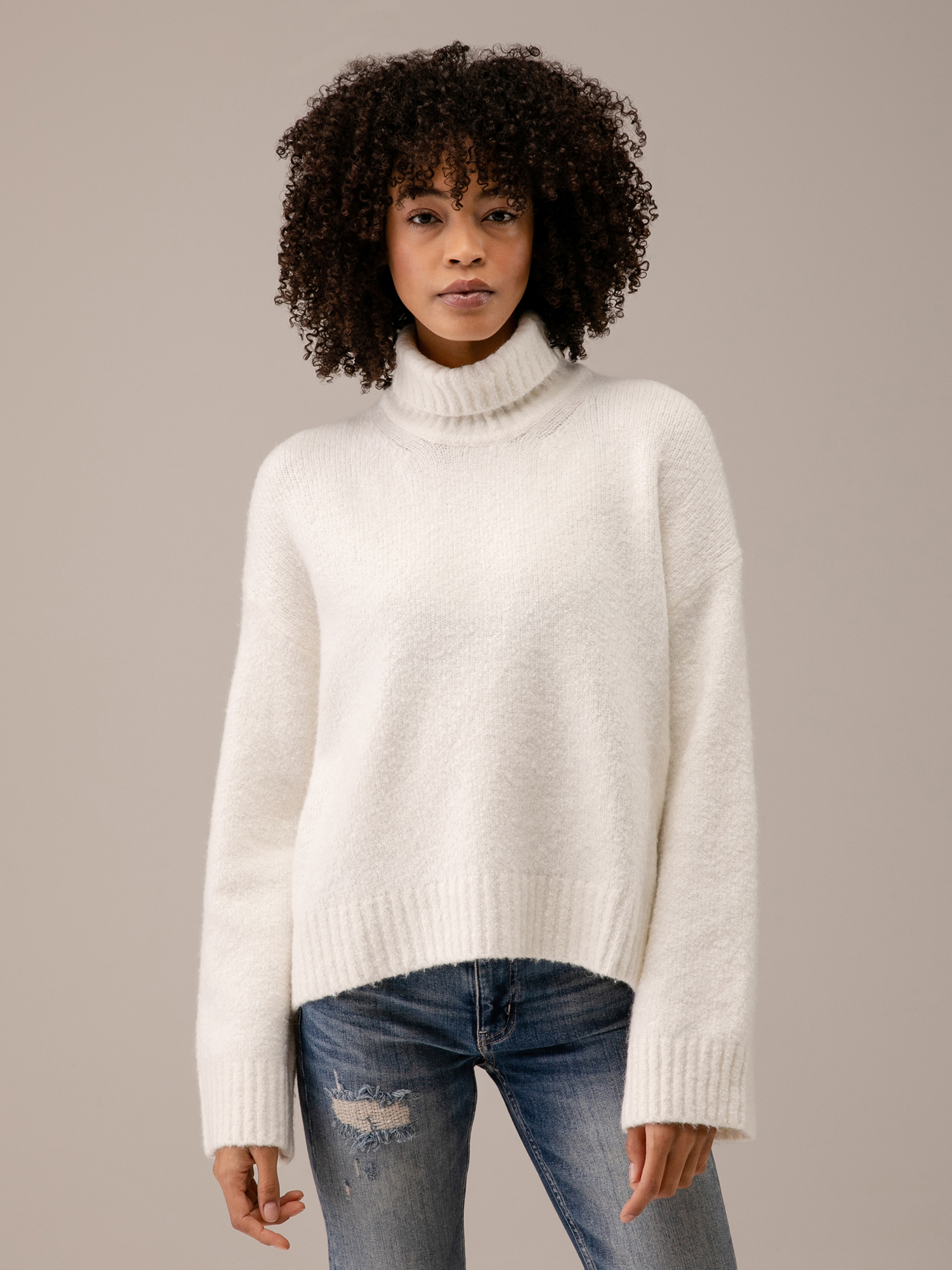 Detailansicht von Rollkragenpullover von SAMSØE SAMSØE