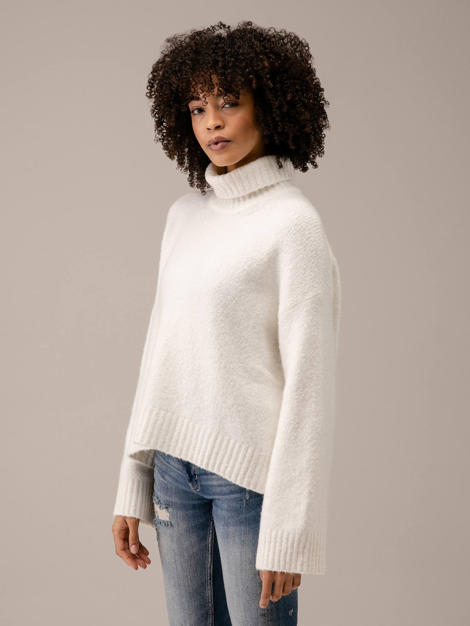 Detailansicht von Rollkragenpullover von SAMSØE SAMSØE