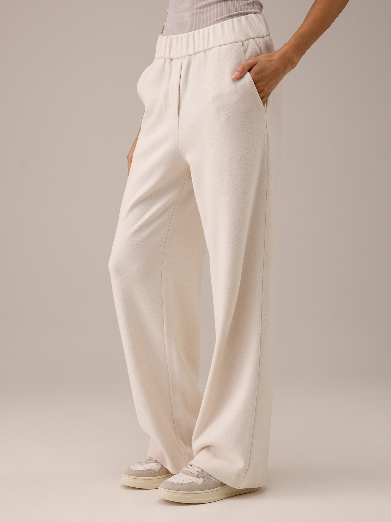 Detailansicht von Weite Hose aus Baumwolle von IHEART