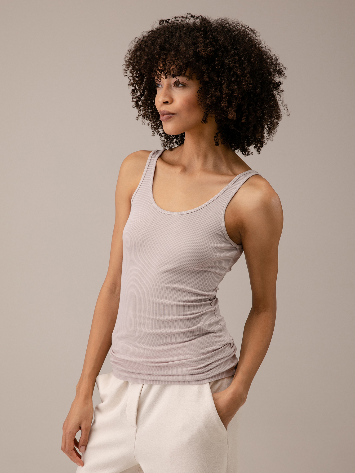 Detailansicht von Top aus Baumwolle von JAMES PERSE