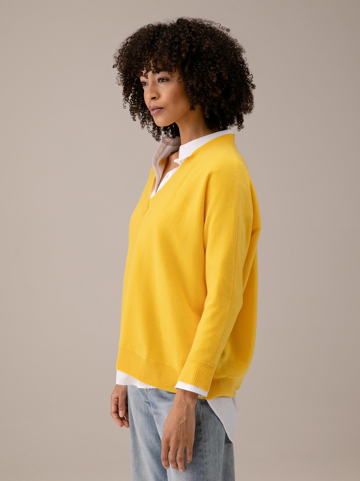 Detailansicht von Oversized Pullover aus Cashmere von LISA YANG