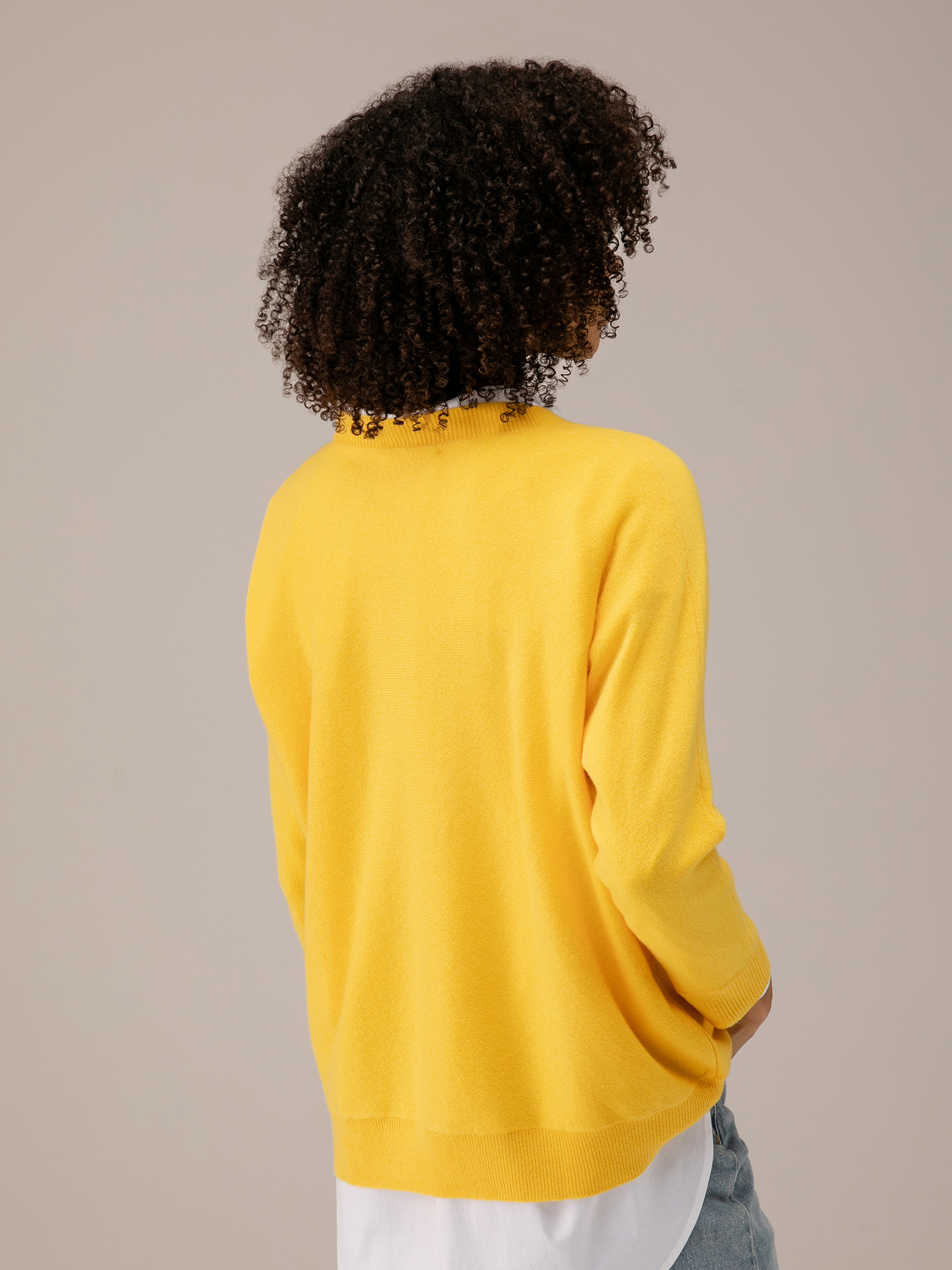 Detailansicht von Oversized Pullover aus Cashmere von LISA YANG
