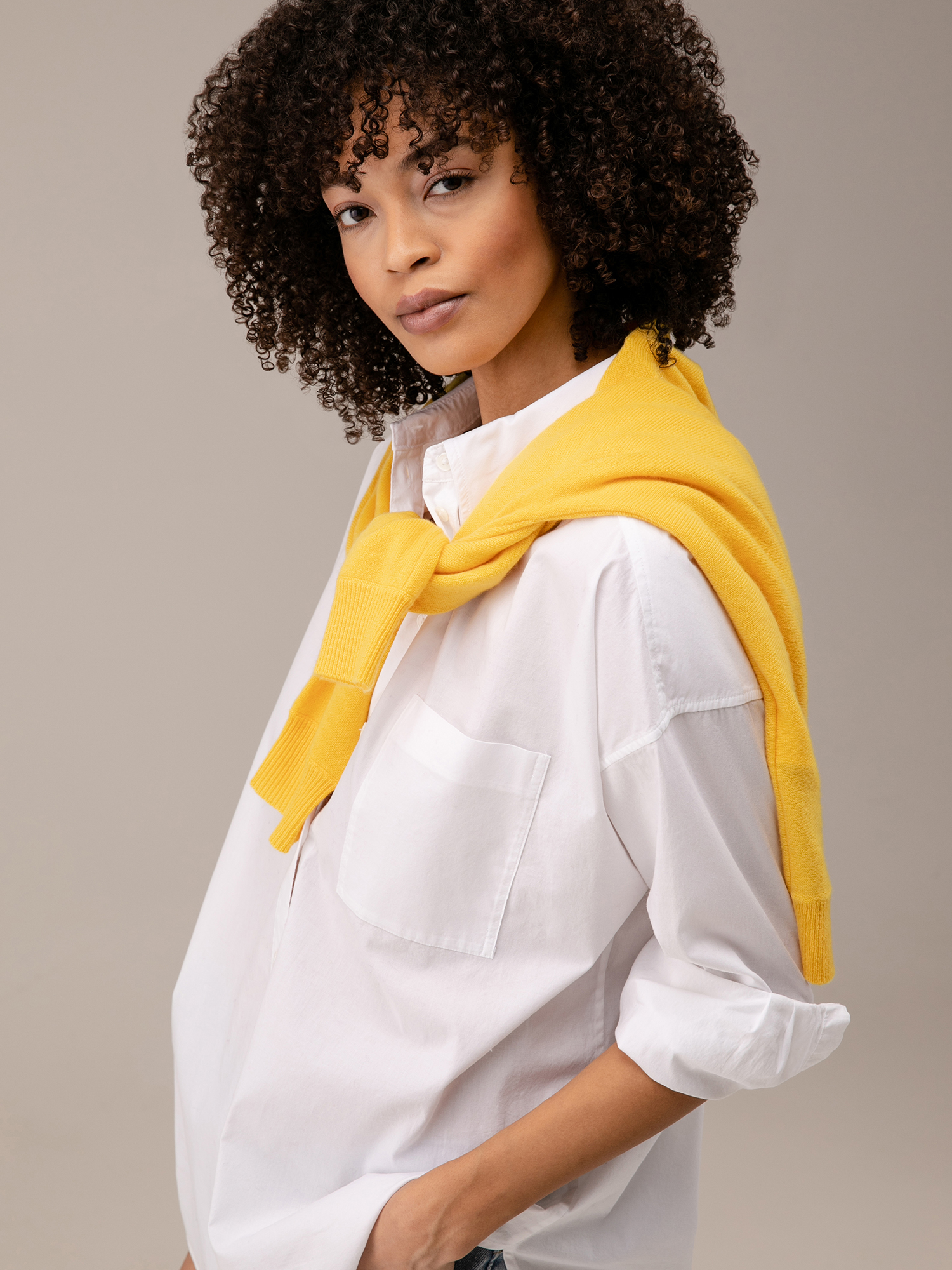 Detailansicht von Oversized Pullover aus Cashmere von LISA YANG