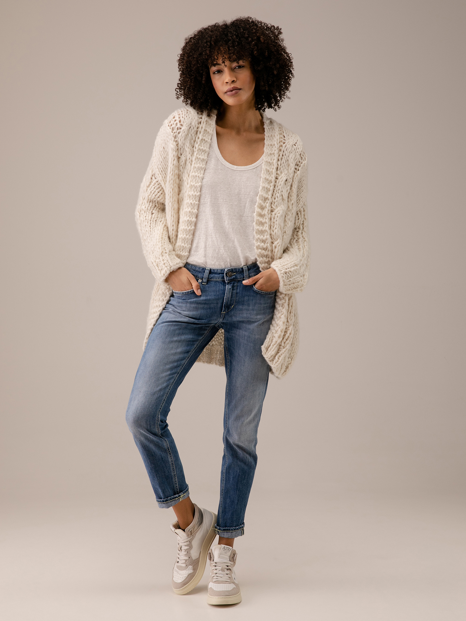 Detailansicht von Cardigan aus Cashmere von ELLA SILLA