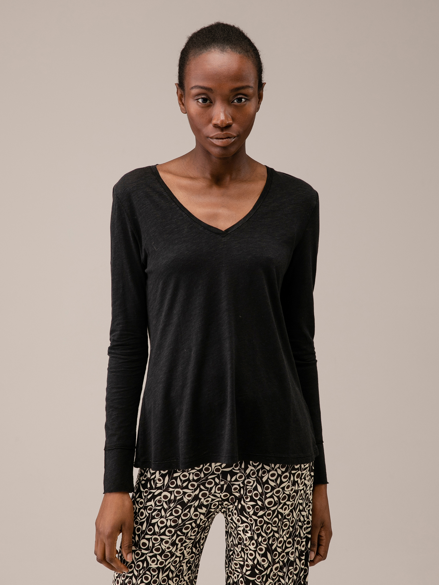 Detailansicht von Langarmshirt aus Baumwolle von DANIELS