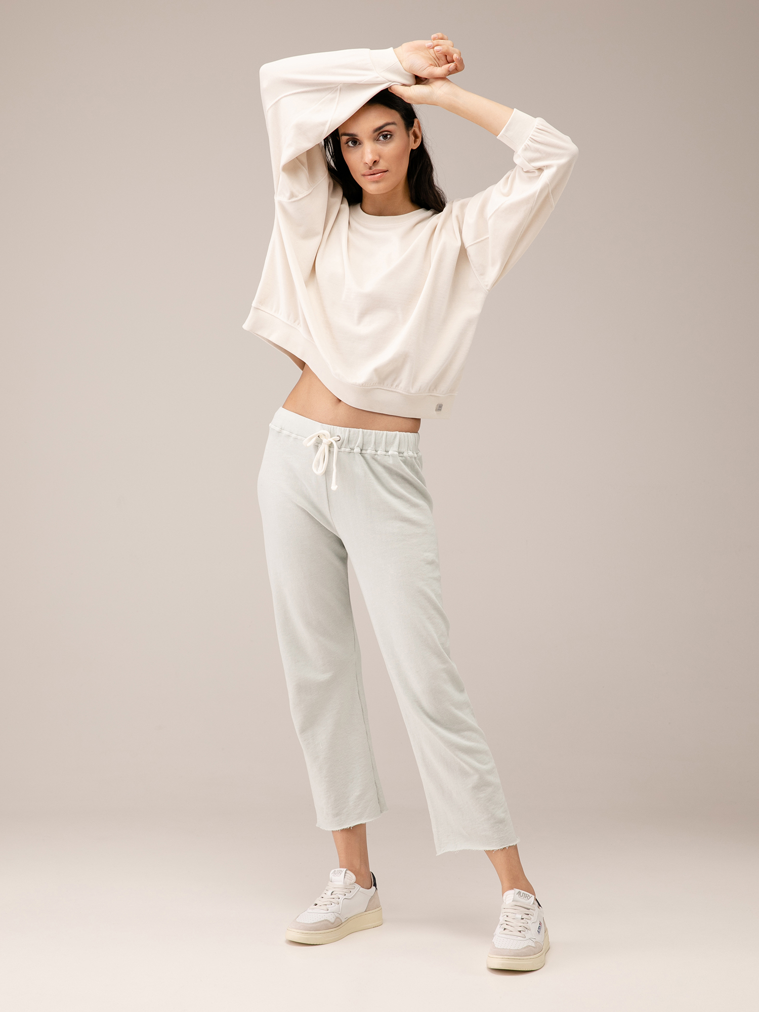 Detailansicht von Sweatshirt aus Baumwolle von BETTER RICH