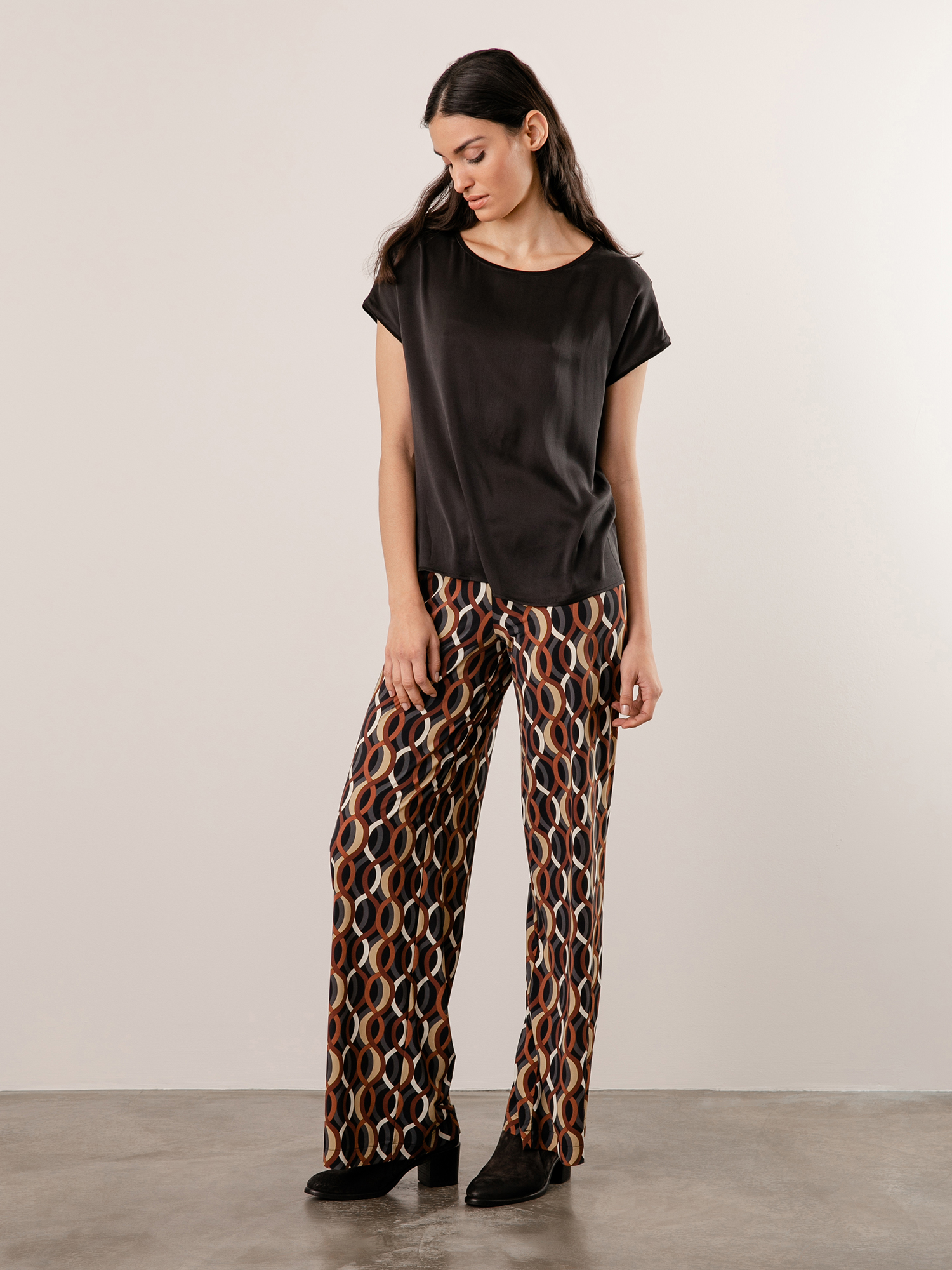 Detailansicht von Gemusterte Hose von SIYU